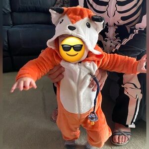 Baby/Toddler Fox costume. 12-18 months. Used